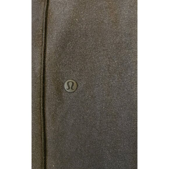 Lululemon Womens thick sweatpants joggers Black Double Pocket Size 2 Read* - Picture 8 of 13